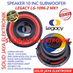 speaker legacy 10 inch double coil