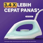 Philips Setrika Dry Iron DST 0510 /DST0510 Garansi Resmi