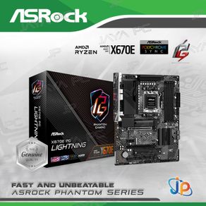 Motherboard ASROCK X670E PG Lightning (AM5, AMD, X670, DDR5, USB3.2, SATA3)