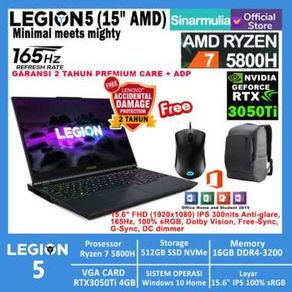 Pilihan lenovo legion 5 ryzen 7 5800h 