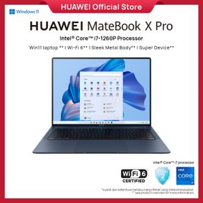 HUAWEI MateBook X Pro i7 12th Gen Laptop | 16+1TB | 1.26kg Ultra-Slim | 14.2-inch | 3.1K 90Hz Touchscreen | Magnesium Alloy Body | 90W Super Charge | FREE Mouse + Backpack + Office Home & Student 2021