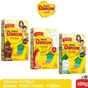 Dancow Fortigro Instan Full Cream Coklat 400gr