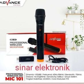 mic wireless 101 advance