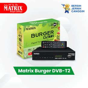 Set Top Box Tv Digital Matrix DVB T2 Apple HD EWS / set top box dvb t2 / set box tv digital / box tv digital / set top box tv tabung / stb dvb t2 / setop box tv digital / set up box tv digital / stb matrix / set top box matrix