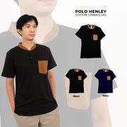 Jipclo Kaos Henley Tee Polo Shirt Cotton Combed 24S Premium Navy Biru Tua Black Hitam Polos Kerah Kancing Berkerah Pria Wanita Atasan T Shirt Distro T-Shirt Cowok Cewek Laki Laki Dewasa Tshirt Lengan Pendek Perempuan Basic Oblong Pakaian Original Murah