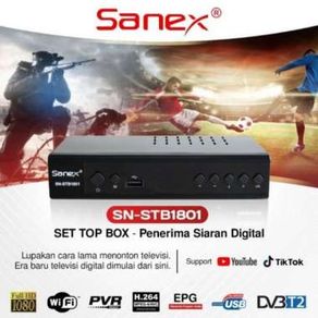 PROMO STB SET TOP BOX DVB T2 UHF DIGITAL MATRIX RECEIVER TV DIGITAL
