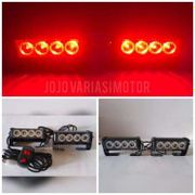 Lampu Strobo Federal Signal 4X4 Merah