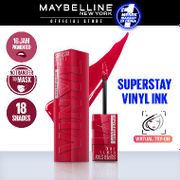 Maybelline Superstay Vinyl Ink Tint - LipTint Transferproof & Tahan Lama 16 Jam
