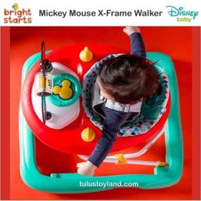 Bright Starts Mickey Mouse X Frame Walker Disney Baby Happy Triangles