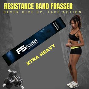 Frasser Tali Resistance Loop Bands Xtra Heavy Elastis Fitness Premium Tali Olahraga