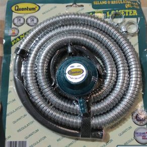 Regulator Quantum Paket Selang tipe QRL-042 Non Meter ~ Packing Aman dan Tebal