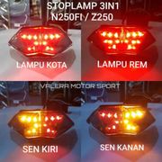 stoplamp led lampu stop rem belakang ninja 250 fi old 2013 2017 z250 3 Ps