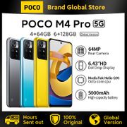 POCO M4 Pro 5G 4GB 64GB/6GB 128GB Ponsel Pintar Versi Global MTK Dimensi 810 "90Hz 6.6" DotDisplay 33W Pengisi Daya Cepat 5000MAh