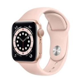 44mm gps, gold, pink sand sport band 
