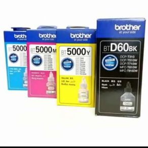 Paket Tinta Brother Dt 60Black&Bt 5000 Color