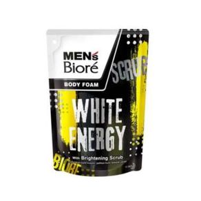 Biore Mens Body Foam White Energy Refill