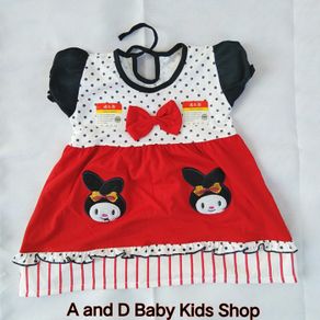 dress bayi/ baju dress bayi perempuan/ dress bayi perempuan lucu