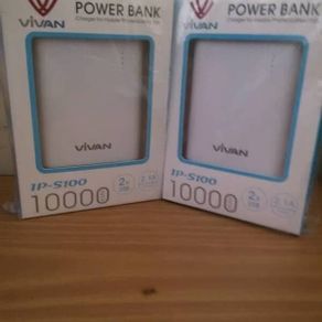 power bank vivan 10000mah ip-s100 garansi resmi vivan