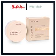 wardah colorfit mattifying powder 15gr - light ivory