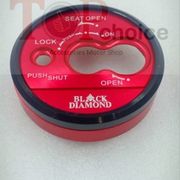 cover tutup kunci kontak nmax black diamond - merah