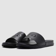 Sandal Pria BRODO Broslides BRO-DO Full Black Sandal Cowo Faux Premium - 36