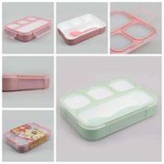 Lunch Box Yooyee / Kotak Tempat Makan Sekat 4 Grids Leakproof Bpa Free
