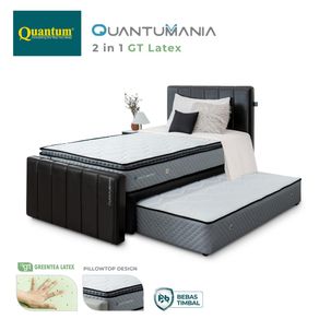 Quantumania 2 in 1 Greentea Latex / Kasur Latex Sorong Quantum
