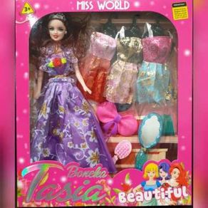 mainan boneka barbie lengkap