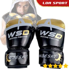 sarung tinju muay thai kickboxing wsd woesad boxing glove - 6 oz