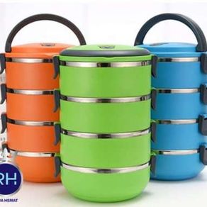 Rantang Susun 4 Stainless / Lunch Box