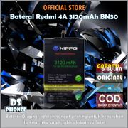 [COD] Batre Battry Baterai Original hippo Xiaomi Redmi 4A 3120mAh BN30