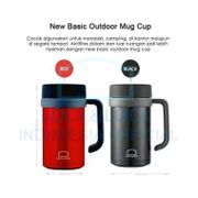 Jual Lock&Lock Table Mug Panas & Dingin 500Ml/Lock N Lock Gelas/Lock & Lock - Hitam