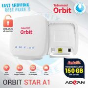 Modem Router Telkomsel Orbit Star A1 4G Wifi Free Perdana Orbit