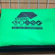 flysheet tenda 3x4 waterproof - pelapis tenda anti air - hijau