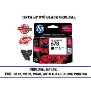 Tinta Hp 678 Black Original