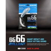 SENAR BADMINTON - SENAR YONEX BG 66 BRILLIANT - BG66 BRILIANT ORIGINAL