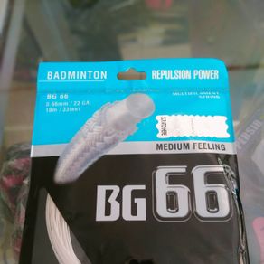 SENAR RAKET BADMINTON YONEX BG 66 MEDIUM FELLING