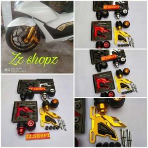 Jalu As Roda Plus Cover Kaliper Pcx 160 2021 Black Diamond