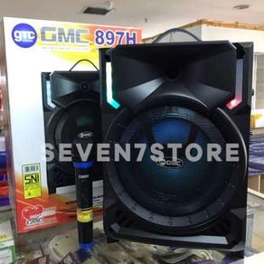Speaker Bluetooth Multimedi GMC 897 H + Bonus Mic