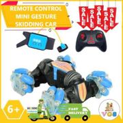 Mainan Anak Laki-Laki Remote Control Mini Gesture Sensing Stunt Car