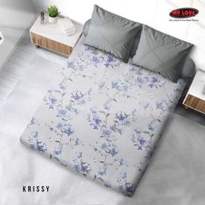 ALL NEW MY LOVE Sprei Super King Fitted 200x200 Krissy