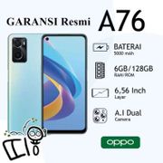 OPPO A76 RAM 6/128 GB GARANSI RESMI OPPO - BLUE