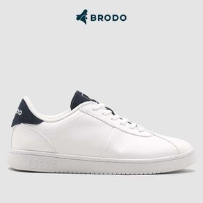 BRODO - Sneakers Corte Sleek White Navy