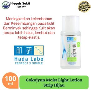 hadalabo hada labo gokujyun moisturizing light lotion 100 ml