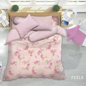 bedcover set single all new my love uk 120x200 tinggi 30cm - paola