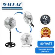 SEKAI Kipas Angin 3 In 1 Remote Tornado / Kipas Angin Berdiri / Kipas Angin Dinding / Kipas Angin Meja - HSN 1837 RI