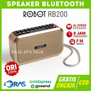 speaker bluetooth radio al-quran murotal full bass spiker speker robot