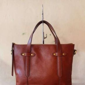 Fossil Felicity Satchel Brown