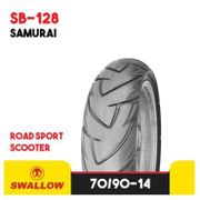 BAN LUAR MOTOR RING 14 SWALLOW SAMURAI SB-128 TUBETYPE 70/90
