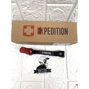pedal operan gigi expedition crf 150 cnc model lipat pedal crf150 - merah